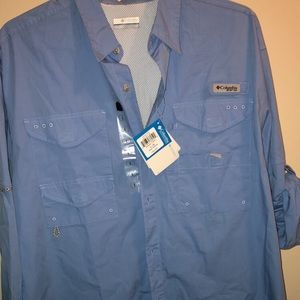 Columbia PFG button up